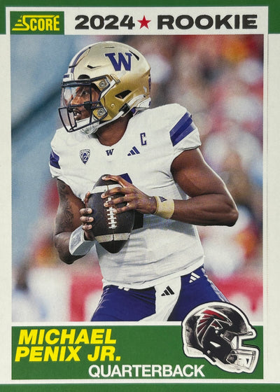 Michael Penix Jr. Score 2024 Rookie Falcons