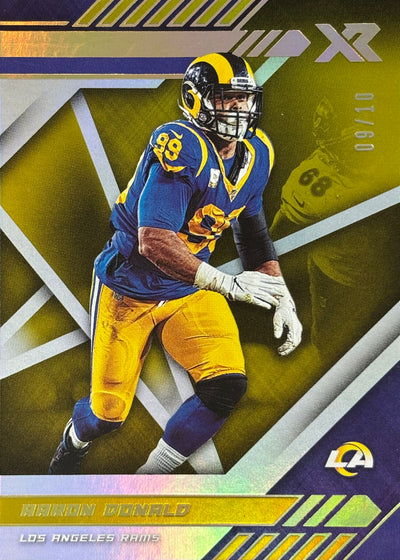 Aaron Donald XR Gold /10 Rams