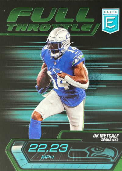DK Metcalf Full Throttle Green Seahawks