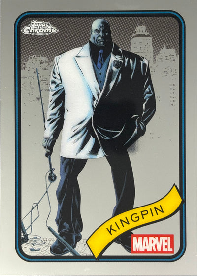 King Pin Topps Chrome Marvel