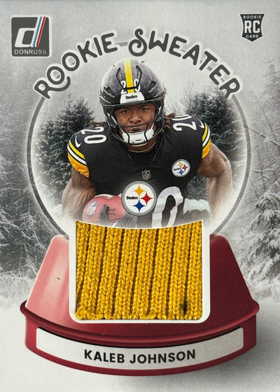 Kaleb Johnson Rookie Sweater Steelers