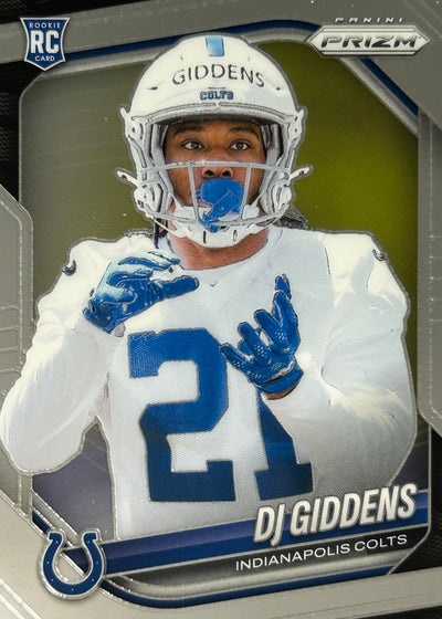 DJ Giddens Prizm Rookie Colts