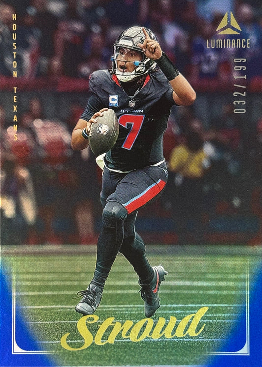 CJ Stroud Luminance Blue /199 Texans
