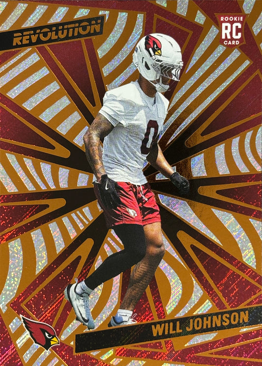 Will Johnson Revolution Rookie Cardinals