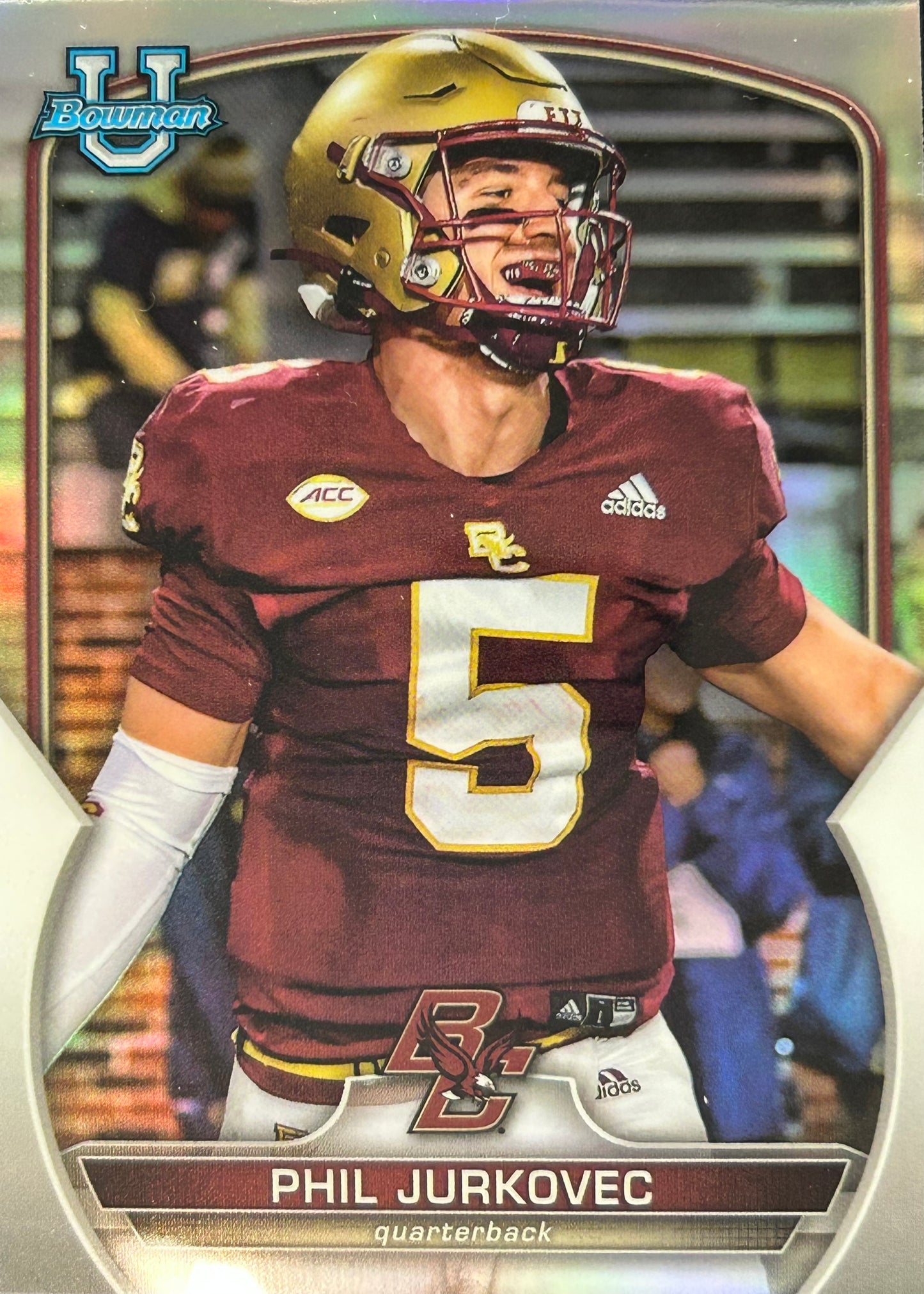 Phil Jurkovec Bowman U Chrome Refractor