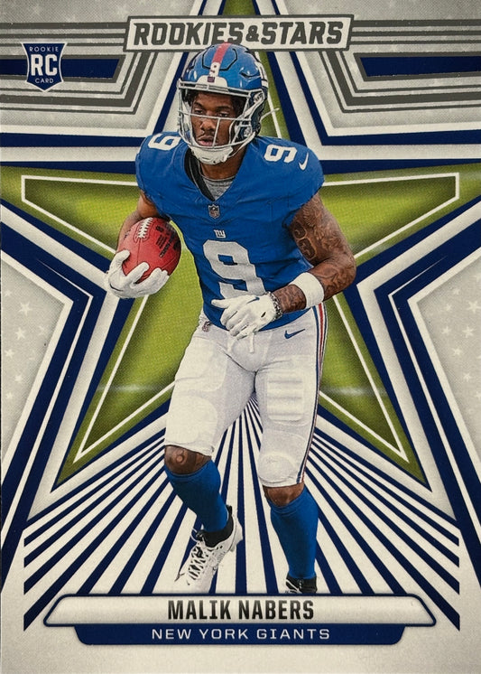 Malik Nabers R&S Rookie Giants