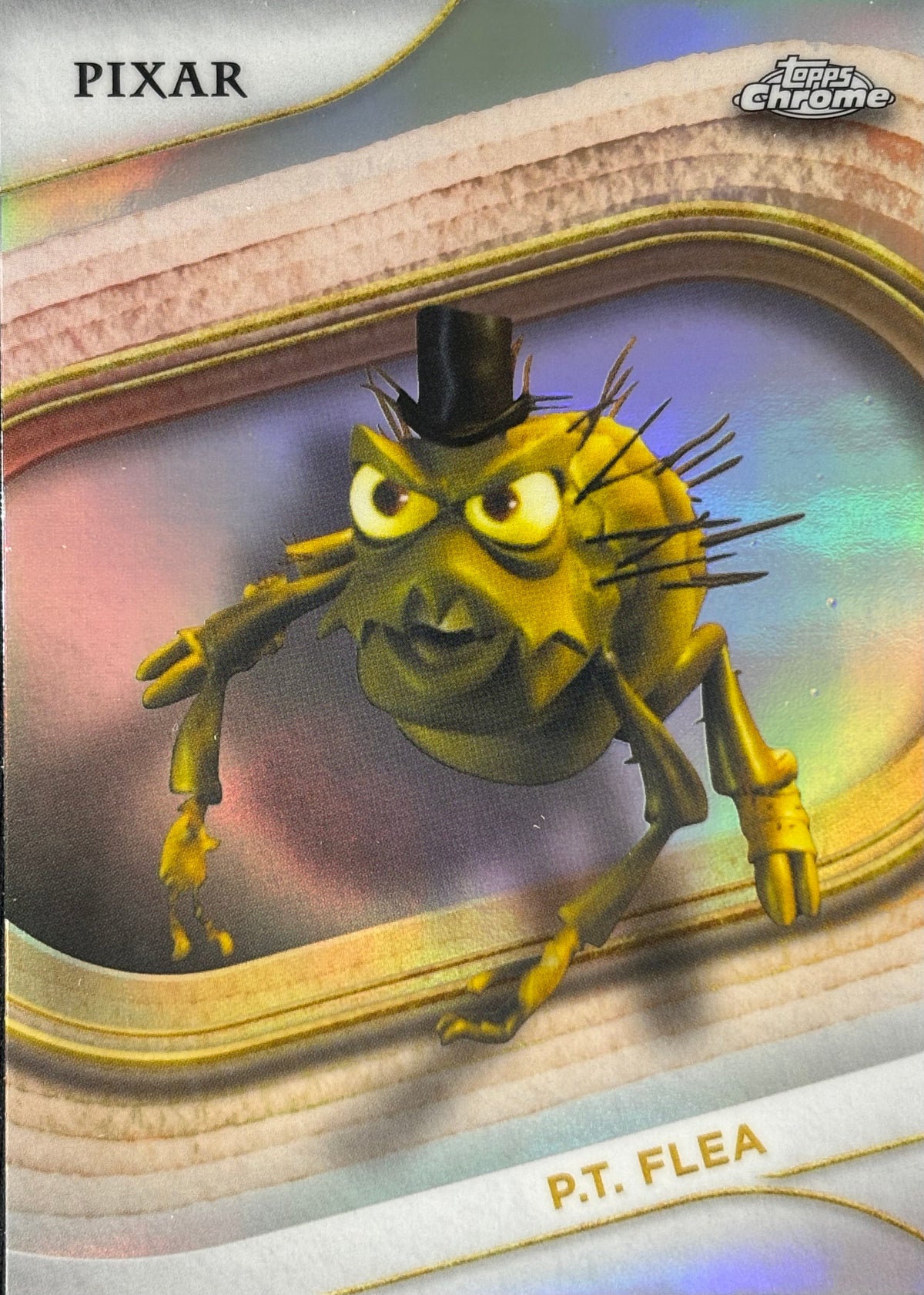 PT Flea Refractor Topps Chrome Disney Trading Card