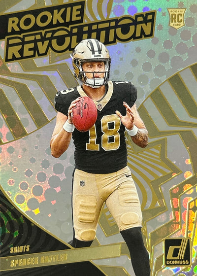 Spencer Rattler Rookie Revolution Saints Sports Card