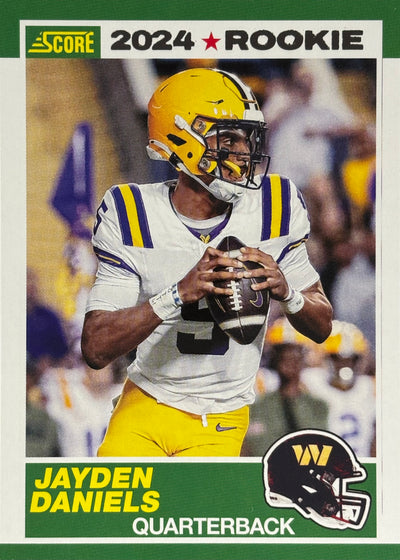 Jayden Daniels Score 2024 Rookie Commanders