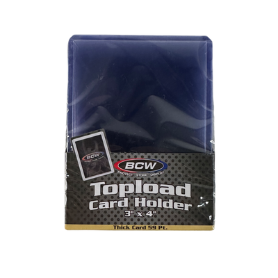25 BCW 59pt. Toploader Card Holder - Toploaders