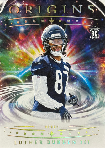 Luther Burden III Origins Rookie Bears Sports Card