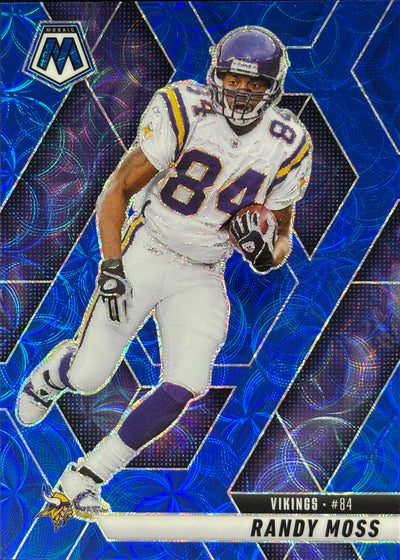 Randy Moss Mosaic Blue Scope Vikings
