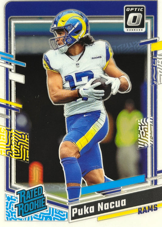 Puka Nacua Optic Rated Rookie Rams