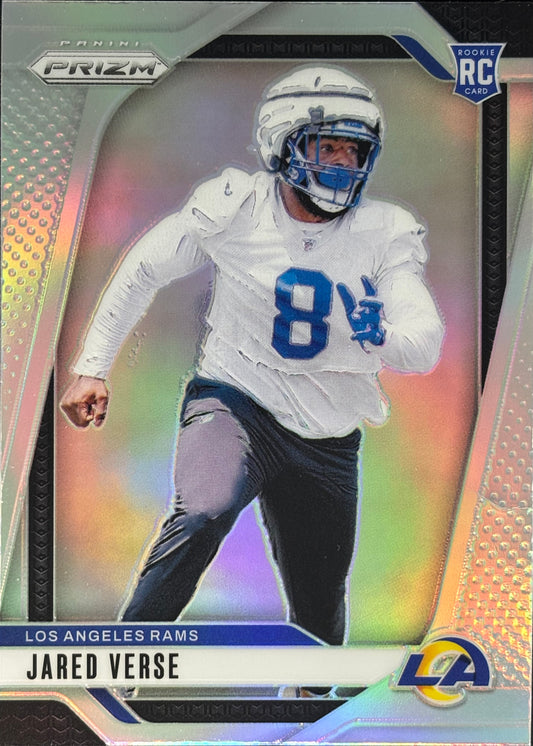 Jared Verse Prizm Silver Rookie Rams