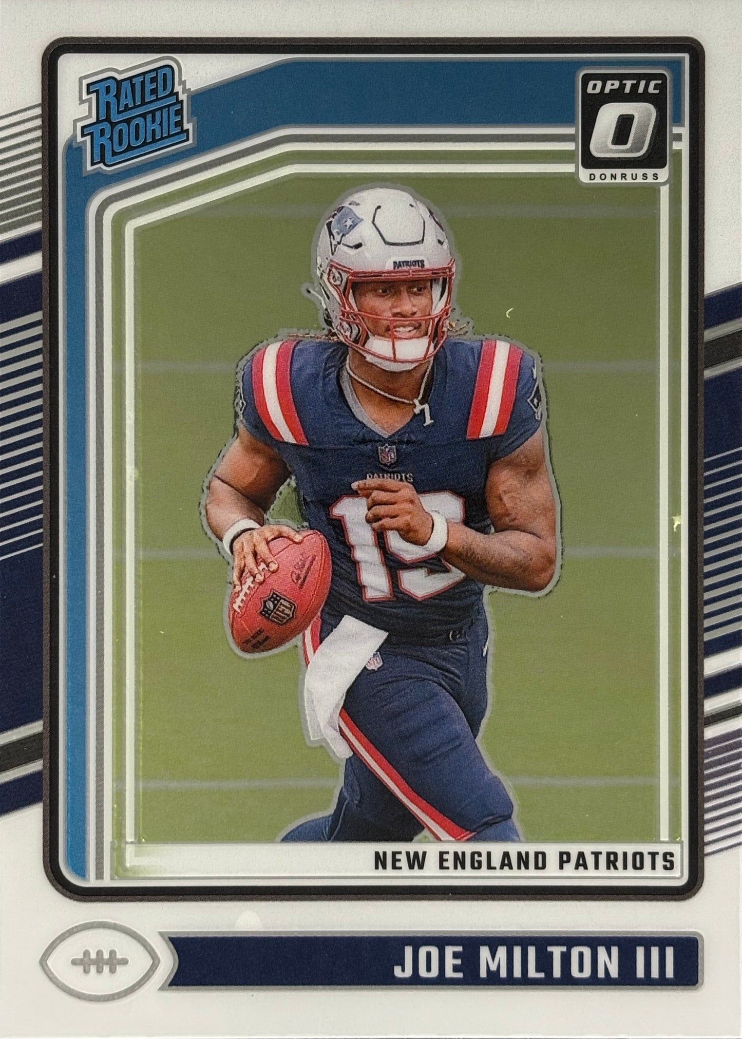 Joe Milton III Optic Rated Rookie Patriots
