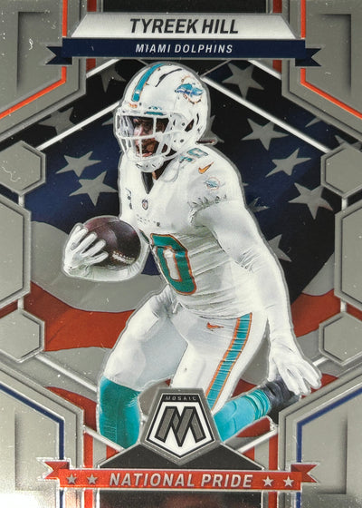 Tyreek Hill Mosaic National Pride Dolphins