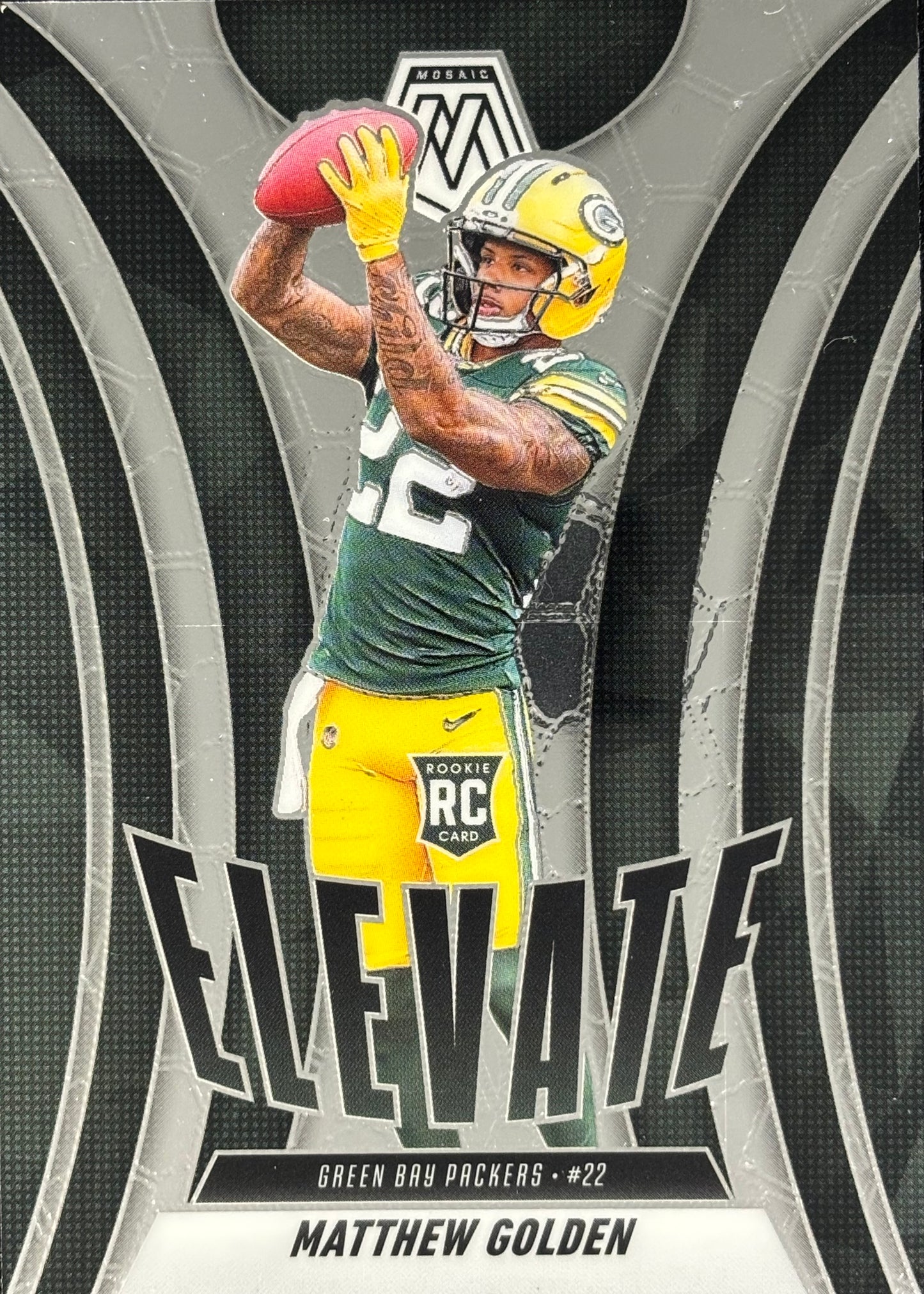 Matthew Golden Mosaic Elevate Rookie Packers