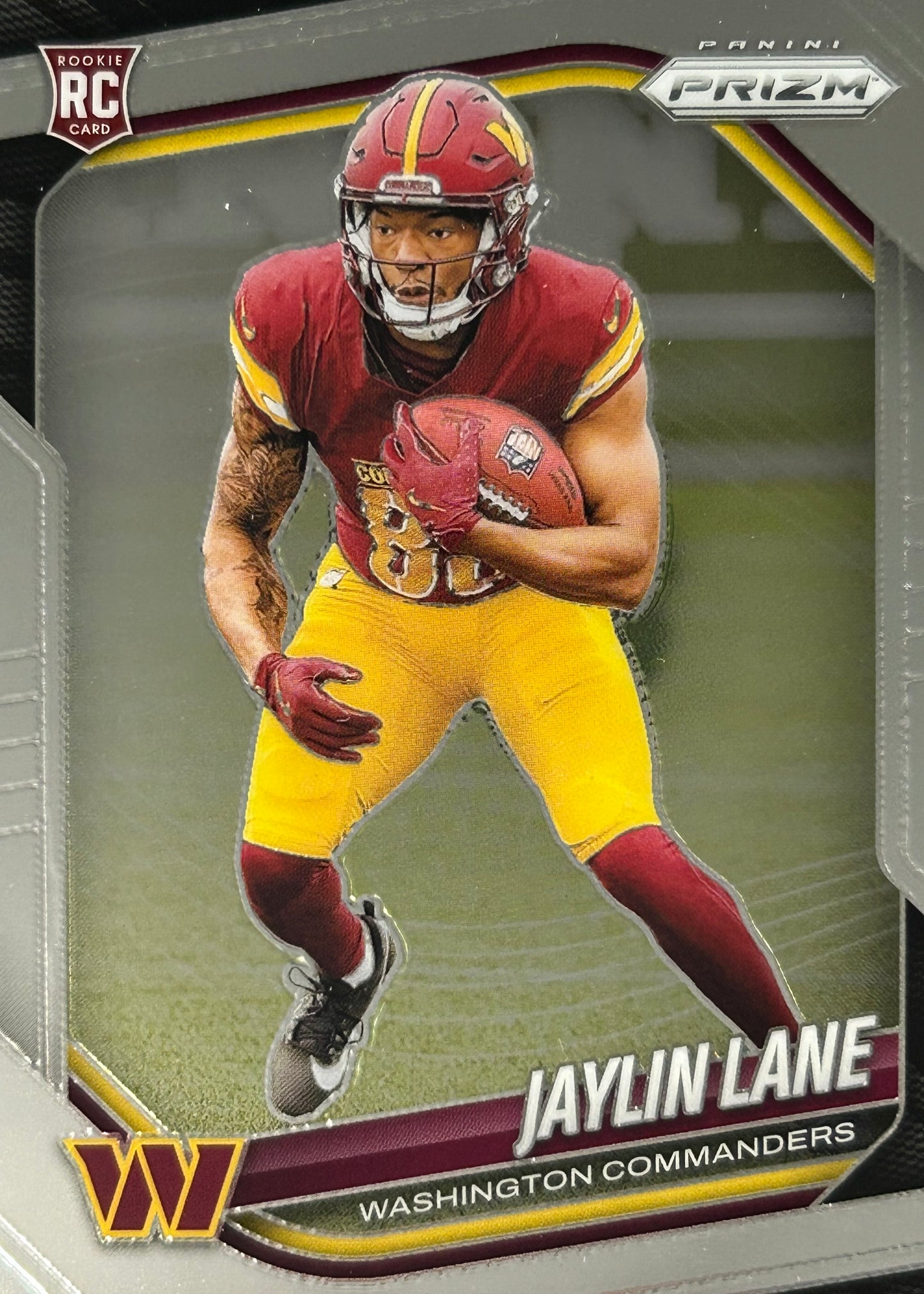 Jaylin Lane Prizm Rookie Commanders