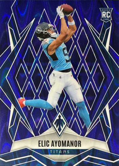 Elic Ayomanor Phoenix Blue /35 Rookie Titans
