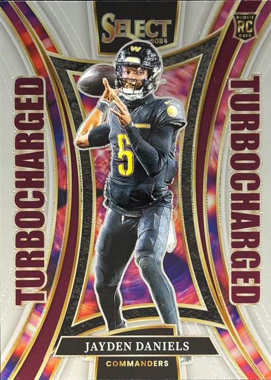 Jayden Daniels Select TurboCharged Rookie Commanders