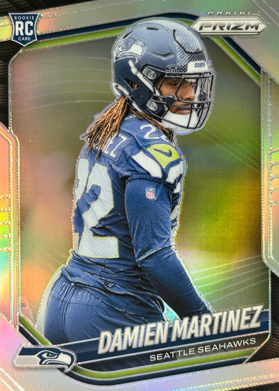 Damien Martinez Prizm Silver Rookie Seahawks