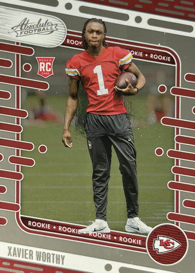 Xavier Worthy Absolute Rookie Chiefs