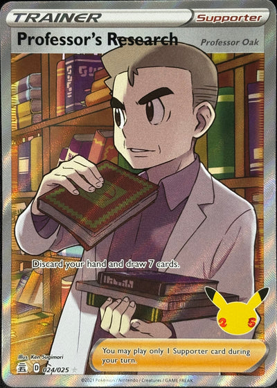 Professor’s Research Full Art Pokémon 024/025