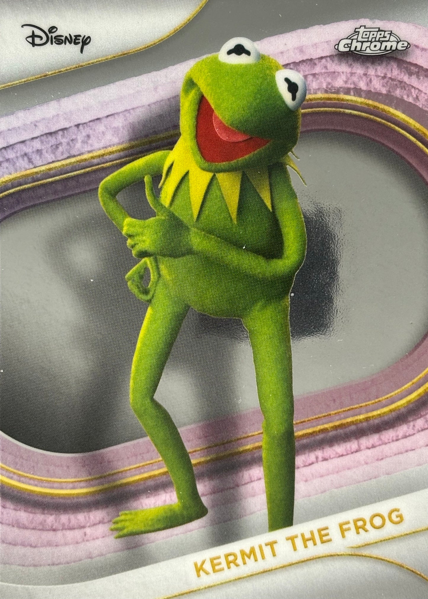 Kermit the Frog Topps Chrome Disney