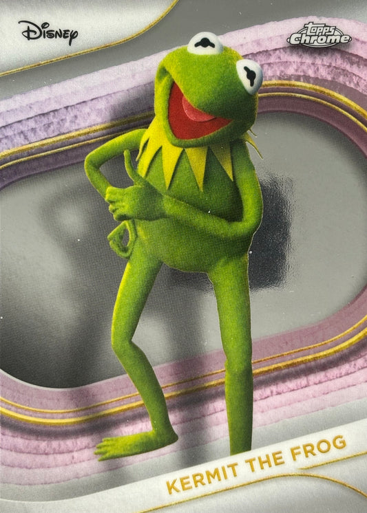 Kermit the Frog Topps Chrome Disney