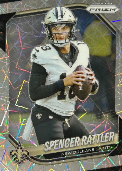 Spencer Rattler Prizm Lazer Saints