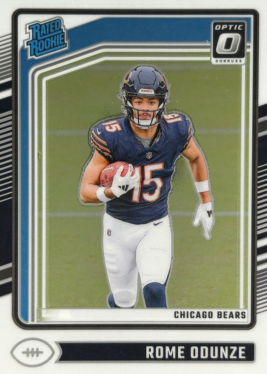 Rome Odunze Optic Rated Rookie Bears