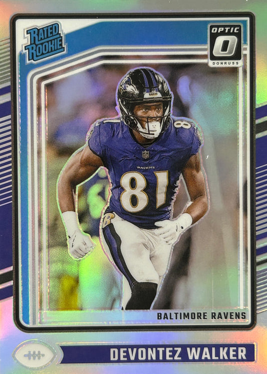 Devontez Walker Optic Holo Rookie Ravens