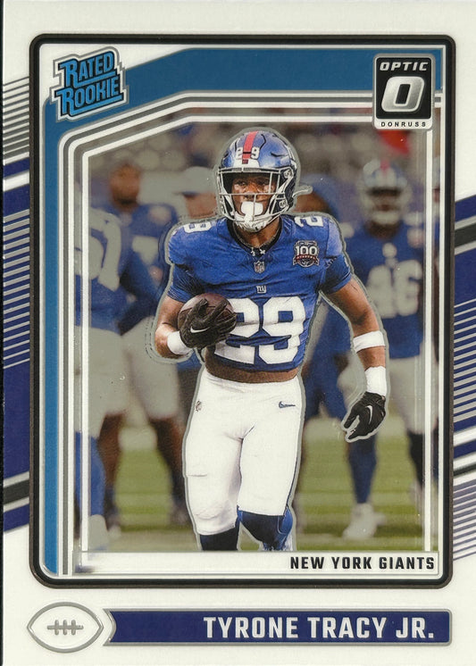 Tyron Tracy Jr. Optic Rookie
