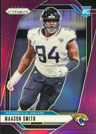 Maason Smith Prizm Puprle /125 Rookie Jaguars