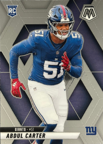 Abdul Carter Mosaic Rookie Giants