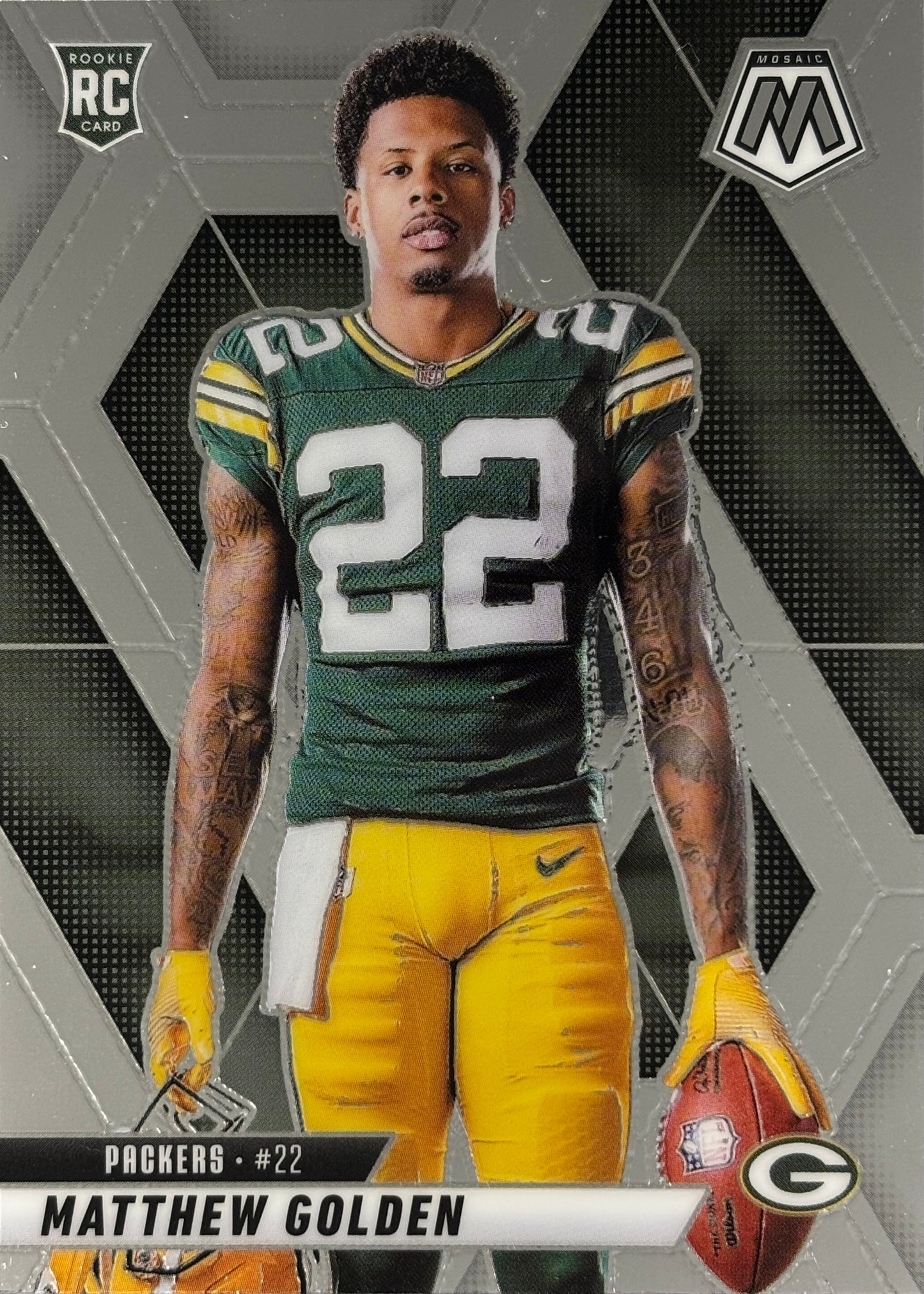 Matthew Golden Mosaic Variation Rookie Packers