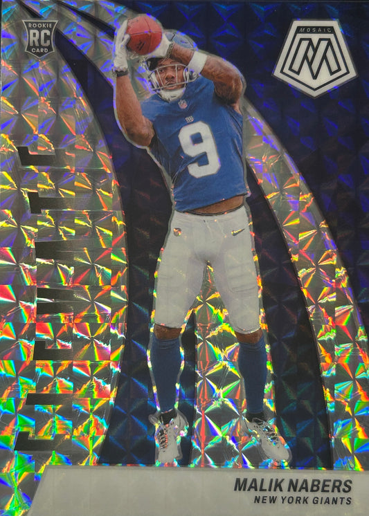 Malik Nabers Elevate Prizm Rookie Giants