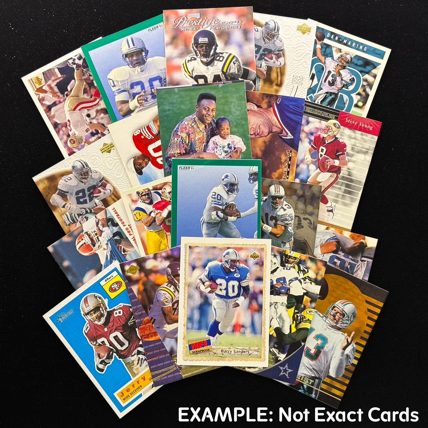 20x Hall of Fame Football Card Value Lot