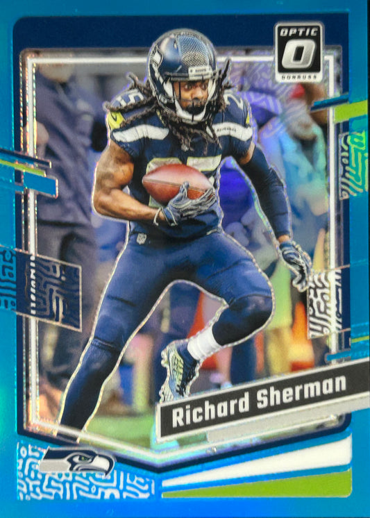 Richard Sherman Optic Aqua /299 Seahawks
