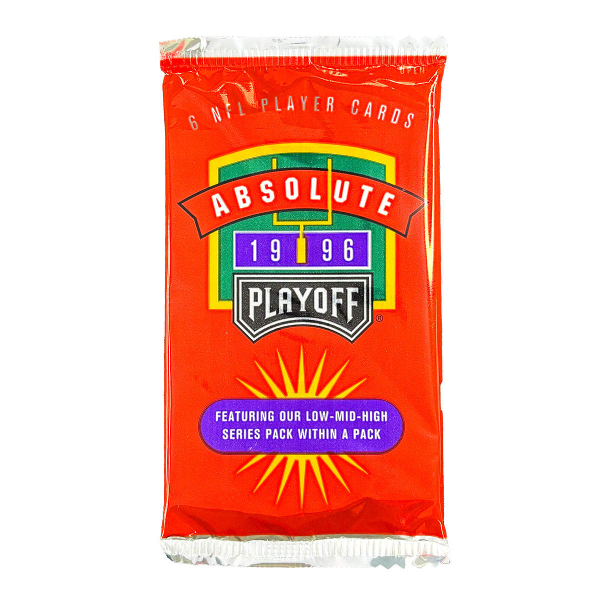 1996 Absolute Playoff Football Pack