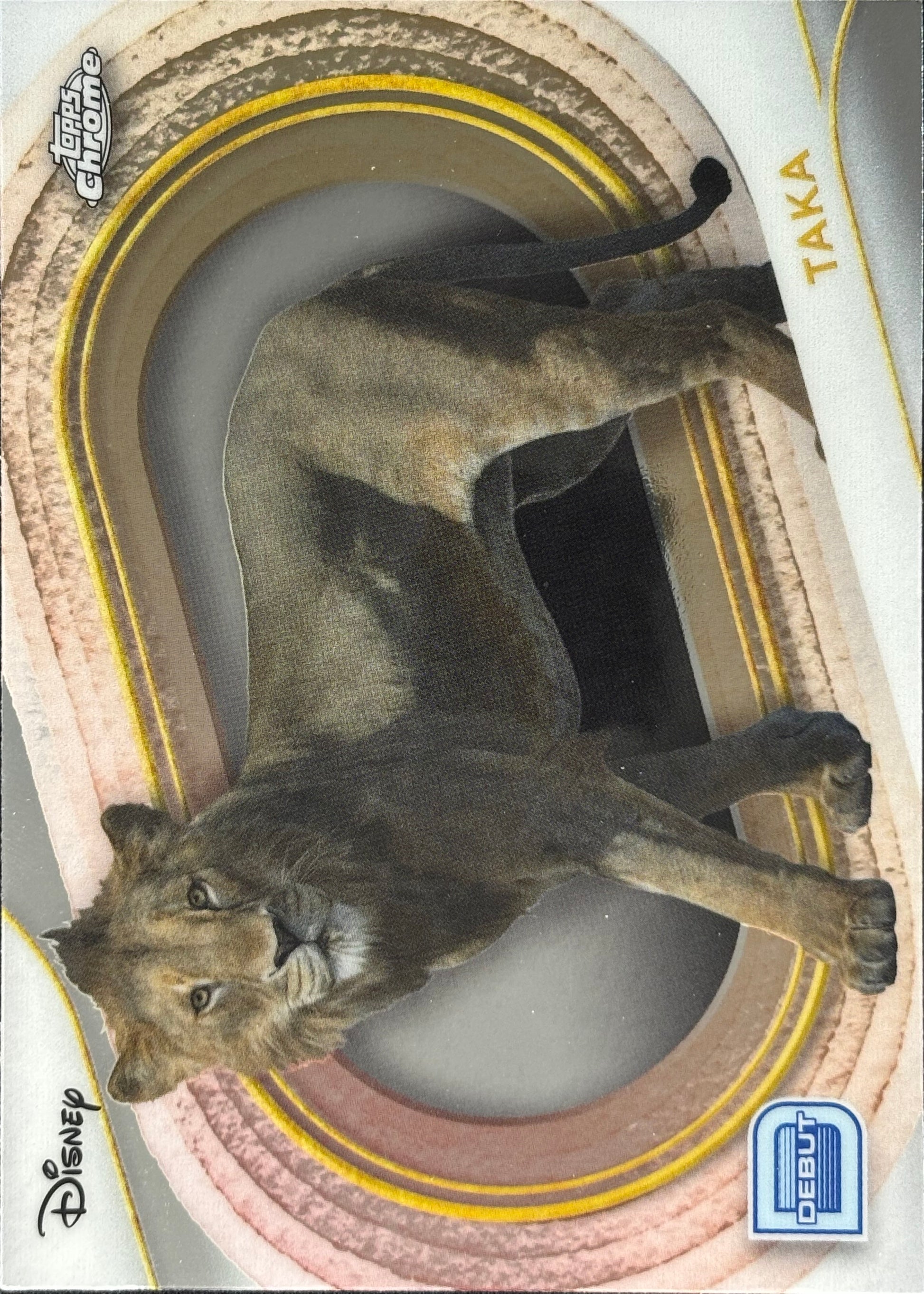 Taka Topps Chrome Disney Trading Card