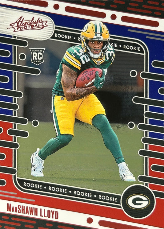 Marshawn Lloyd Absolute Red Blue Rookie Packers