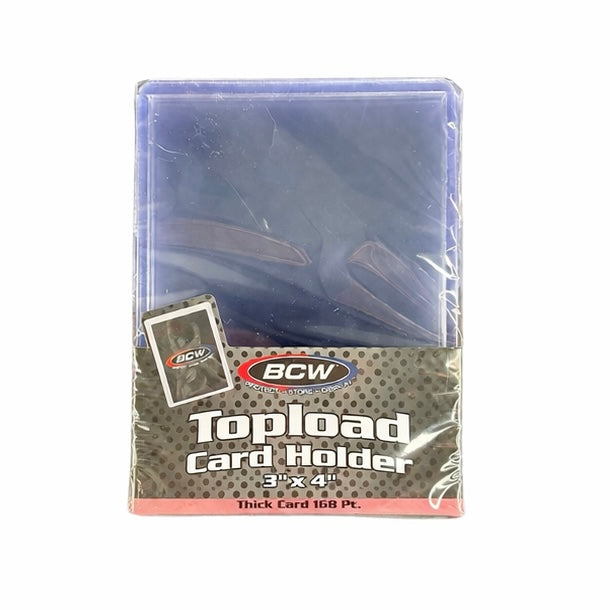 10 BCW 168pt. Toploader Card Holder - Toploaders