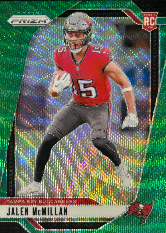 Jalen McMillan Prizm Green Wave Buccaneers