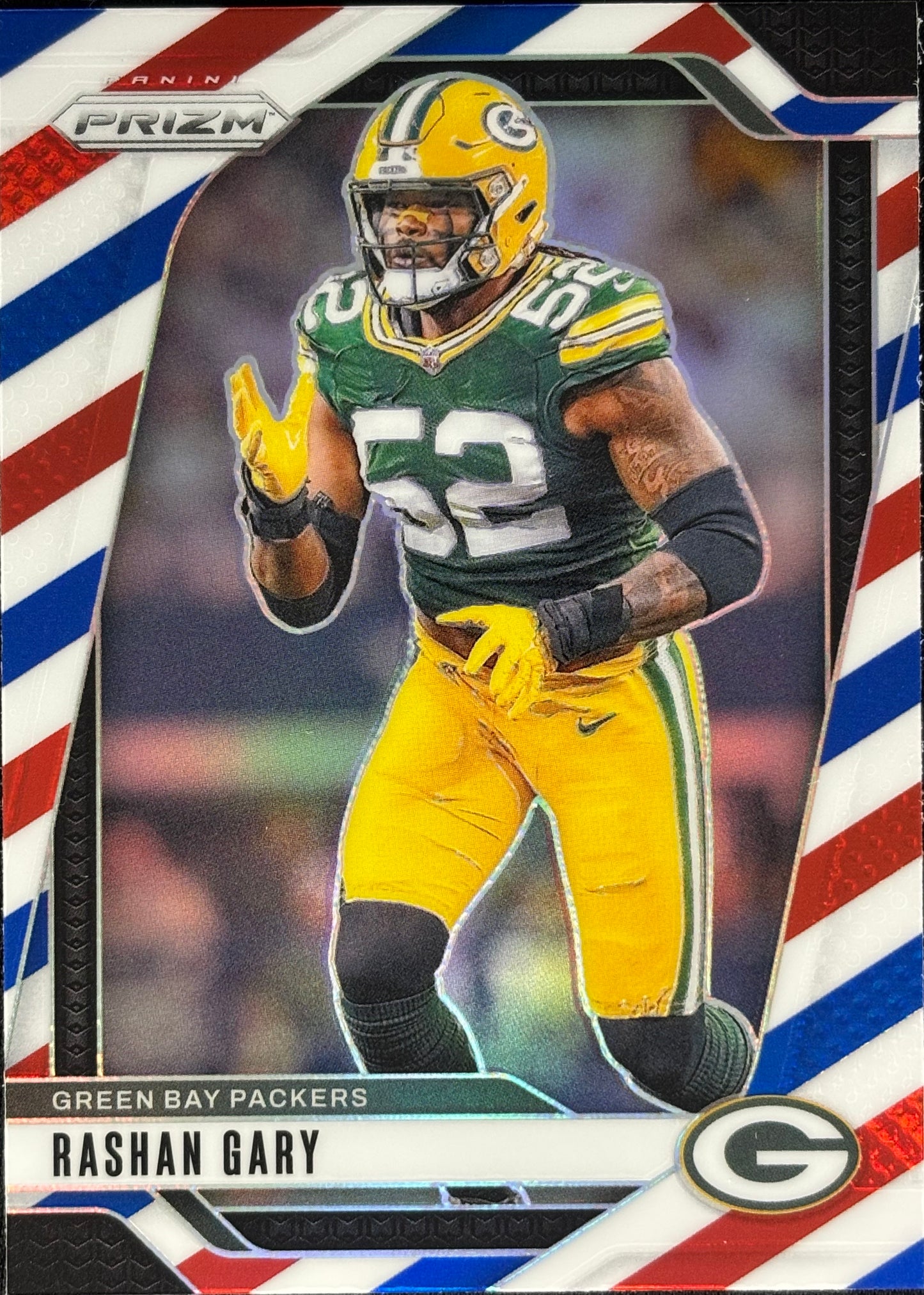 Rashan Gary Prizm Red White Blue