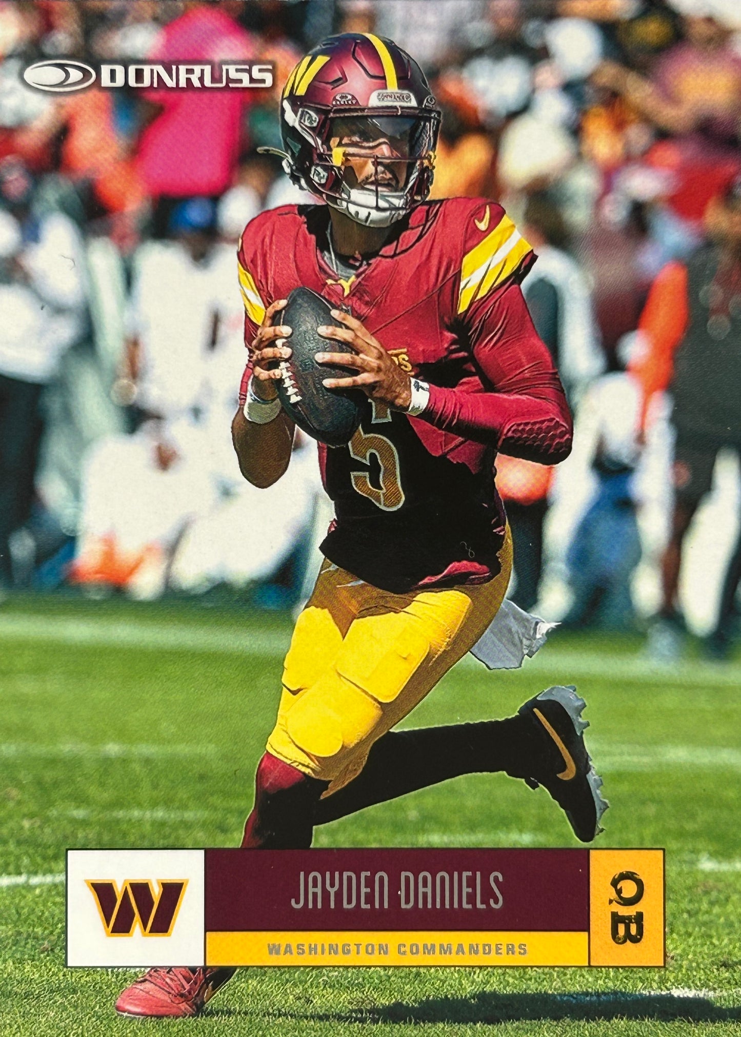 Jayden Daniels Donruss Throwback Commanders