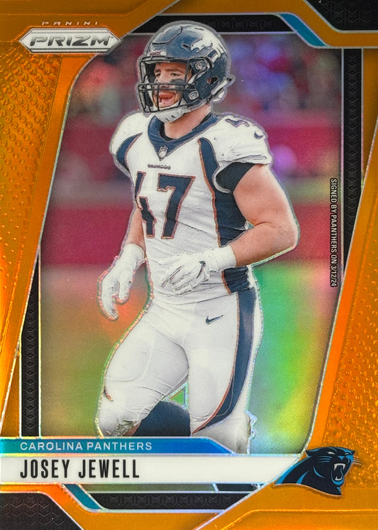 Josey Jowell Prizm Orange /249 Panthers