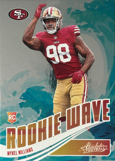 Mykel Williams Rookie Wave 49ers