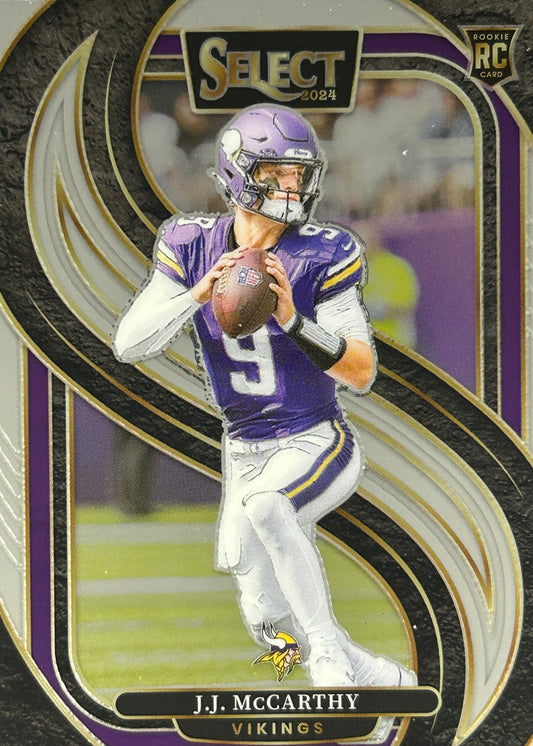 JJ McCarthy Select Rookie Vikings