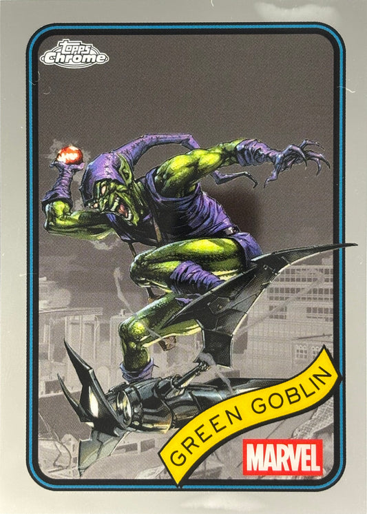 Green Goblin Topps Chrome Marvel